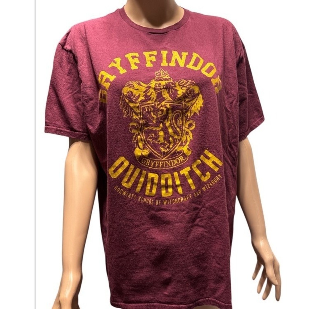 Vintage Gryffindor Quidditch T-Shirt – Harry Potter Hogwarts Size XL